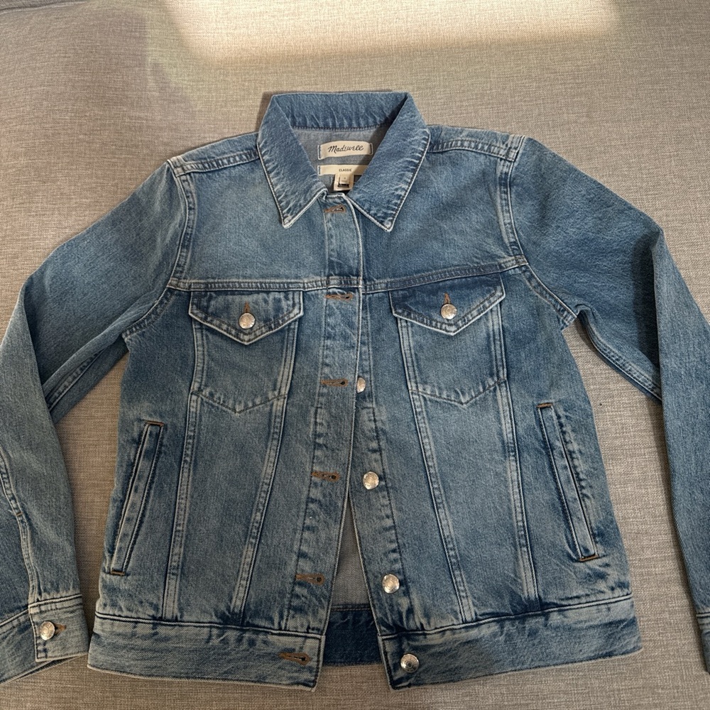Madewell Classic Blue Denim Jacket NEW small